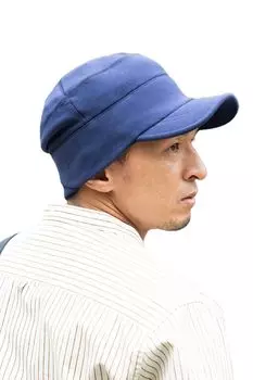 Кепка Lifecycle Sweat Work Cap Кепка Lifecycle Sweat Work Cap Hat большого размера из органического хлопка большого размера из переработанного эко-материала размера M [Nakota] для мужчин и женщин (Прибл. тёмно-синий