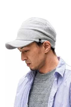 Кепка Lifecycle Sweat Work Cap Кепка Lifecycle Sweat Work Cap Hat большого размера из органического хлопка большого размера из переработанного эко-материала размера M [Nakota] для мужчин и женщин (Прибл. серый