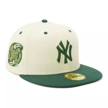 Кепка New Era 59FIFTY 14561982 NER35C2823 MLB New York Yankees NY зеленая белая Shiro 7 SIDE PATCH ONSPOTZ изготовленная на заказ кепка Gokyu Fifty унисекс летняя