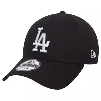 Кепка New Era 940 9FORTY Adjuster Free Size LA Cotton Baseball Cap Hat Gender Free Mens Womens (Черно-белый) [Элемент]