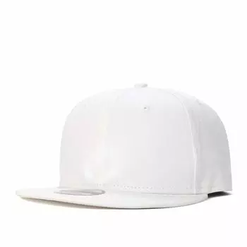 Кепка NEW ERA Snapback 9FIFTY FLAT BILL белая БЕСПЛАТНО (Новая эра) Мужской (Размер регулируется)
