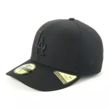 Кепка PC 59FIFTY Los Angeles Dodgers [New Era] черная/черная