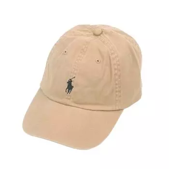 Кепка Ralph 6 Panel One Point Pony Hat Khaki KHAKI [Polo Lauren] Мужская (ОДИН РАЗМЕР) [Товары] бежевый