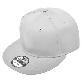 Кепка с плоским козырьком Snapback Кепка с плоским козырьком FLAT BILL SNAPBACK CAP NE400 Бейсболка Free Gray [New Era] Мужская Женская 09. [Элемент]