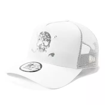 Кепка-сетка для гольфа Skull White FREE GF 940AFTR SKULL WHI 241 [New Era] 9FORTYA-Frame
