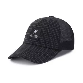 Кепка-сетка Lip Mesh черная AGEUMCP01 [Anew Golf] мужская чёрный