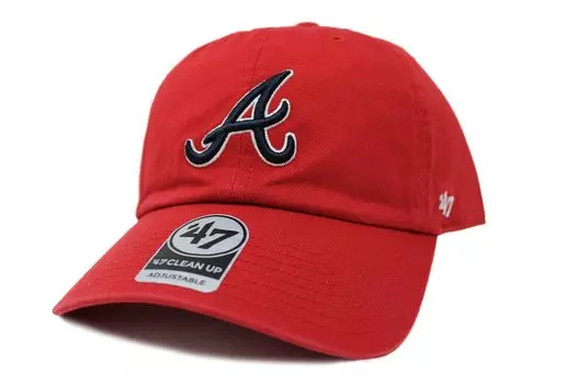 Кепка Seven 47 CLEAN UP Atlanta Braves RED [Forty Brand]