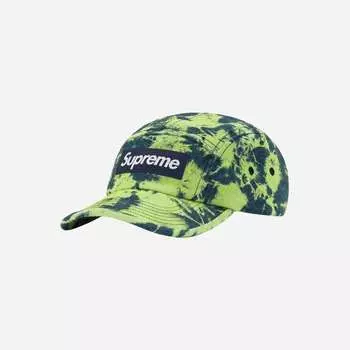 Кепка Supreme Denim Camp Dyed Green 22FW -