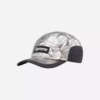 Кепка Supreme Gore Tex Camp, серебристая 22FW -