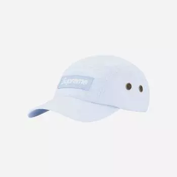 Кепка Supreme Military Camp Голубая 22FW -