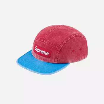 Кепка Supreme Pigment 2 Tone Camp Красная 24SS