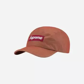 Кепка Supreme Reflective Mesh Camp Коричневая 22SS -