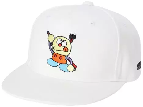Кепка унисекс с плоскими полями Fujio Hat Golf FR [Jack Bunny] [Fujiko F. Сотрудничество] (Дораэмон) / / 262-4187415 030_Белый