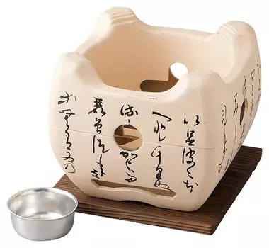Керамическая плита Iroha Stove Set Solid White Ale-net (Для топлива) (большой) (Отопление включено) белый
