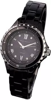 Керамические часы Solar 3 Hand Black [Mauro Gerardi] MJ052-2 женские