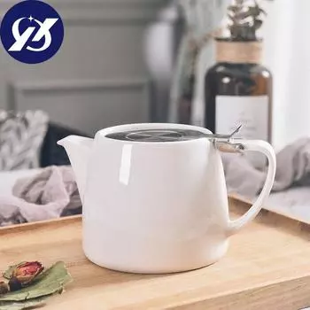 Керамический чайник с крышкой и фильтром, термостойкий фильтр большой емкости, чайник, кувшин для холодной воды, чайник 550 мл