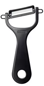 Керамическое лезвие Kyocera Easy to Diagonal, легкое и острое, не загрязняет, дезинфицирует, отбеливает, OK Peeler, без ржавчины, чистое, Peeler, черное,