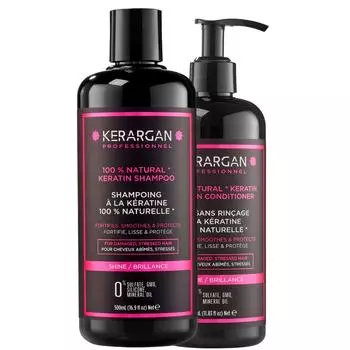 Kerargan - Шампунь с кератином и несмываемый дуэт - 850мл 850ml