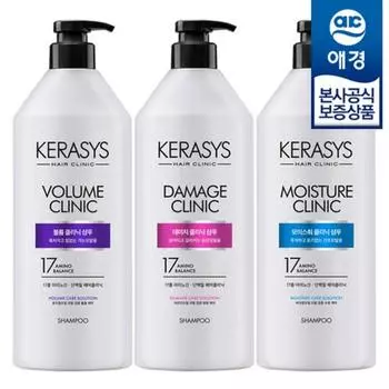 Kerasys Clinic Шампунь/Ополаскиватель 980 мл x 2, 2 шт.