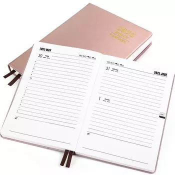 Kesote Notebook 2025 Ежедневник Планировщик Расписание Книга Начиная с Января A5 Ежедневник Системный Блокнот 2025 Планировщик 1 Страница в День Деловой Блокнот Время