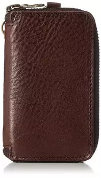 Key Case 6 Rows Type Genuine Leather Italian Leather Vegetable Tannin Unlined No11423 Brown x Natural [Ultima Tokyo] [Macchiato/Macchiato] Men s