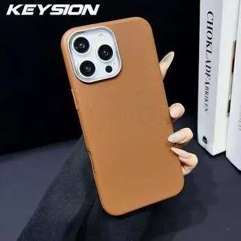 KEYSION Shockproof Case for iPhone 11 Pro Max Soft Silicone Leather Texture Phone Back Cover for iPhone SE 3 2020 XS Max XR for iPhone 11 небесно-голубой