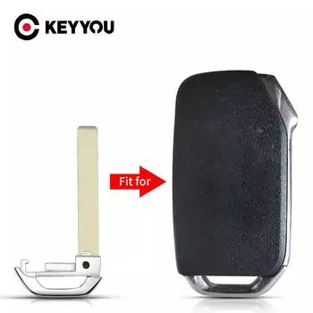 Сменный смарт-ключ KEYYOU, необрезанная вставка, аварийное лезвие для Kia Sportage Ceed Sorento Cerato Forte