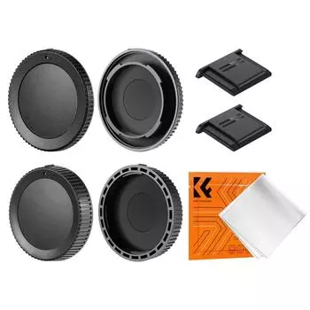 KF Concept niKon Z Mount Body Cap Набор задних крышек объектива, совместимый с креплением niKon Body для хранения объектива