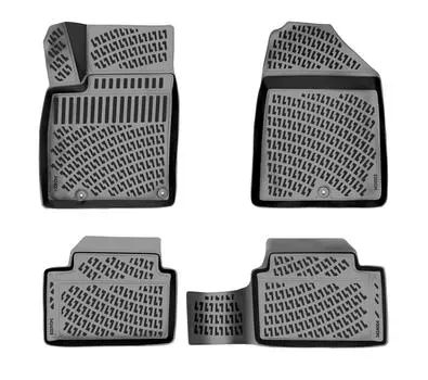 Kia Xceed (After 2019) High-Quality and Durable Rubber Car Floor Mats - Odorless, Non-Slip, Long-Lasting