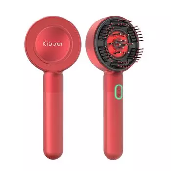 Kiboer Electric Head Electric Scalp Scalp Esthetic RF Red Beauty 3 3 Best Essence Wet and Respect for the Aged Day Red Brush, Spa, Brush, Scalp, красный