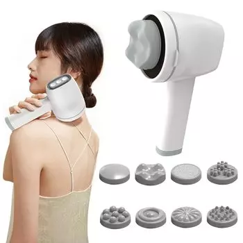Kiboer Handy Total Body 6 уровней прочности 8 типов самых быстрых 3900 Японское руководство по эксплуатации Новый дом Гарантия 1 год Пистолет, уход, мощный, белый