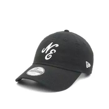 Kids Cap Hat Logo YOUTH YOUTH 920 WASHED NELOGO BLK WHI 25J [New Era] Black/NE 52-56cm