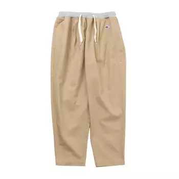 Kids Long Pants Cotton Slash Pockets on Both Sides One Point Logo Embroidery Basic Beige [Champion] 100% CK-Z202 бежевый