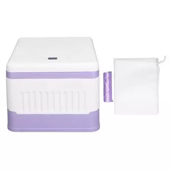 Kids Portable Potty Lightweight Foldable Thickended Toddler Travel Potty for Emergency Car Camping фиолетовый