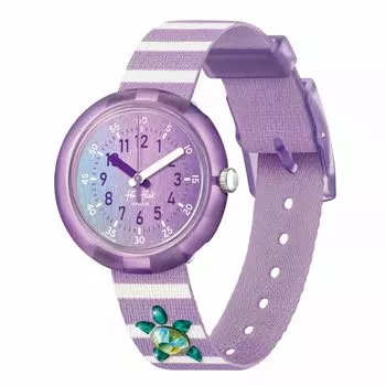 Детские часы SHINING TURTLE Shining Turtle FPNP148 [Flick Flak] фиолетовый