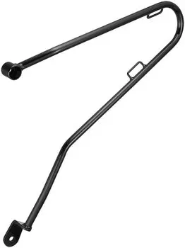 Kijima Motorcycle Bike Parts Bag Support Left Side Black Bonneville T100 T120 Street Twin (Bonneville) 16~ HTR-08006