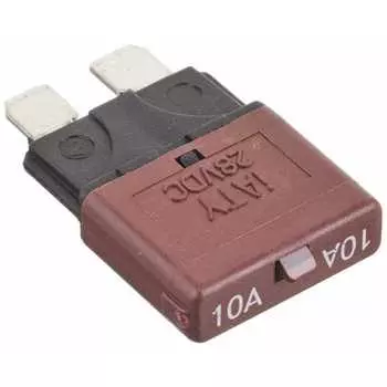 Kijima Motorcycle Bike Parts Fuse Breaker Flat 10A General Purpose 1 Piece 304-7084