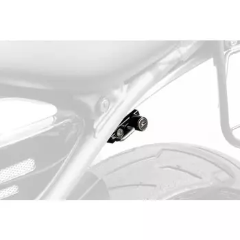 Kijima Motorcycle Helmet Lock Steel Black Triumph Speed 400/Scrambler 400X ( 24-) HTR-05012