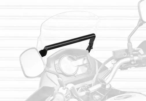 Kijima Motorcycle Parts Bracket Handle Mount Bar Steel ABS Black V-Strom 650/XT ( 17-) 22.2mm 204-0684 чёрный