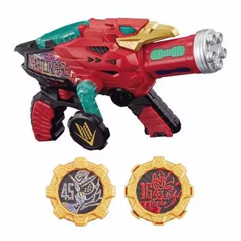 Kikai Sentai Zenkaiger Всемирная трансформация Gun DX Gear Tringer [Bandai] красный