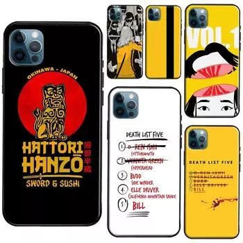 Чехол Kill Bill для iPhone 11 14 Pro Max SE 2020 XR X XS Max 6S 7 8 Plus Чехол для iPhone 12 13 mini iPhone 6 6s