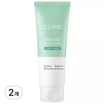 Kim Jeong-moon Aloe Cure Real Aloe успокаивающий гель, 150 мл, 2 шт.