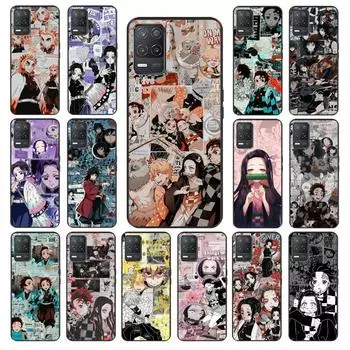 Чехол Kimetsu No Yaiba Demon Slayer для OPPO Realme GT 2 Pro X2 Pro XT C25S 8 7 6 Pro 6i GT Master C3 C21 C21Y C11 X3 SuperZoom Realme 6 Pro