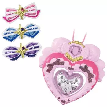 Kimi to Idol Transformation Kimi to Idol Брошь в форме сердца для айдола, специальный набор [BANDAI] PreCure
