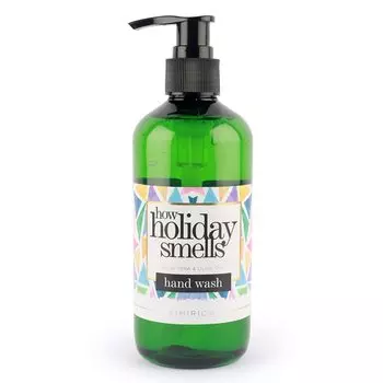 Kimirica How Holiday Smells Средство для мытья рук с миндальным маслом и маслом ши, 100% без веганов и парабенов, 300 мл