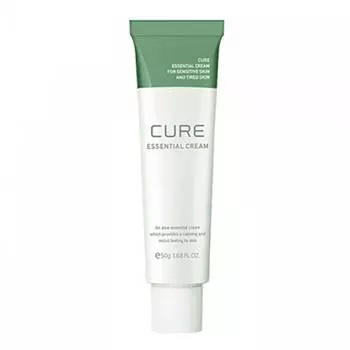 Kimjungmoon Aloe Cure Essential Cream Genuine Solution Aloe (50 мл, 1,69 жидких унций)