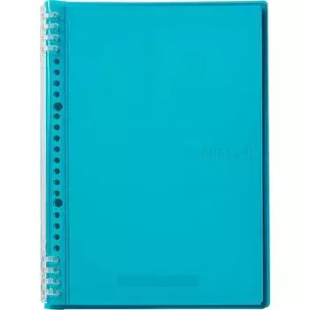 King Jim Ring Note Cheers B5 26 Holes Green CH9855T Mito