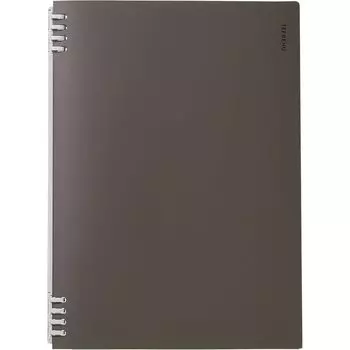 King Jim Ring Notebook Tefrene 30 Holes A4 Vertical Black CN9856TE-BK