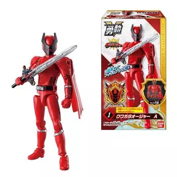 King Sentai King Auger Yudo Candy конфеты 1 шт Sentai King (14 штук) игрушка/рамунэ (Король Оже)