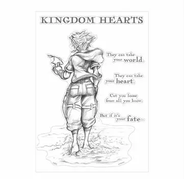 Kingdom Hearts III Wall Sticker Sora (Promise)